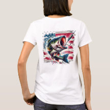 Patriotic Bass Women's T-Shirt