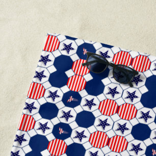 Patriotic Beach Towel