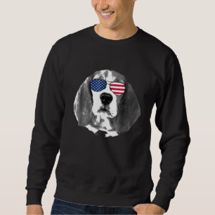 Patriotic Beagle Dog Merica Sweatshirt