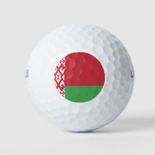 Patriotic Belarusian Flag Golf Balls