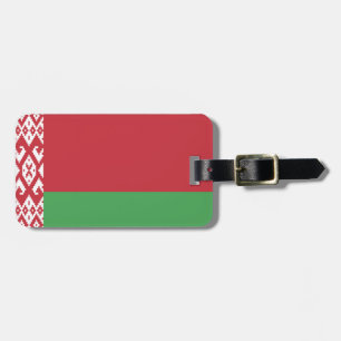 Patriotic Belarusian Flag Luggage Tag