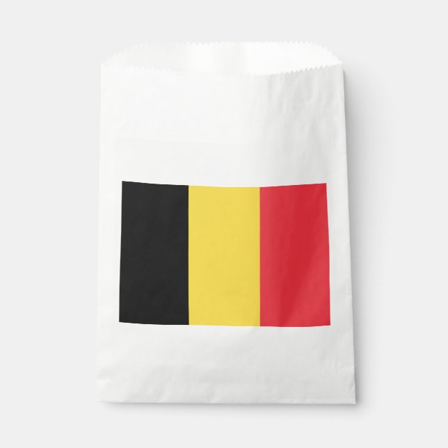 Patriotic Belgian Flag Favour Bag (Front)