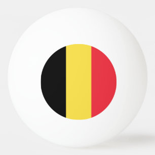 Patriotic Belgian Flag Ping Pong Ball