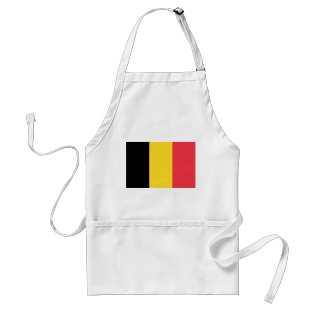 Patriotic Belgian Flag Standard Apron (Front)