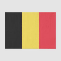 Patriotic Belgian Flag