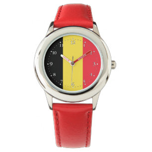 Patriotic Belgian Flag Watch