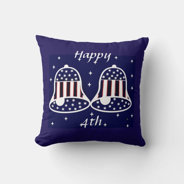 Patriotic Bells-II Cushion (Front)
