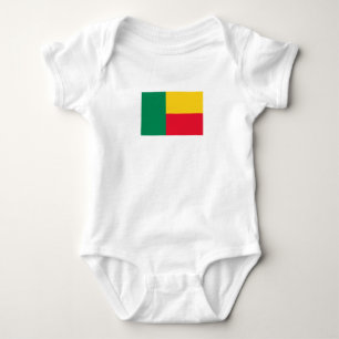 Patriotic Benin Flag Baby Bodysuit