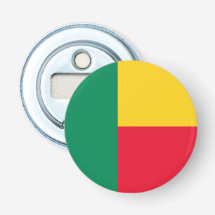 Patriotic Benin Flag Bottle Opener