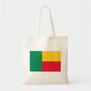 Patriotic Benin Flag Tote Bag