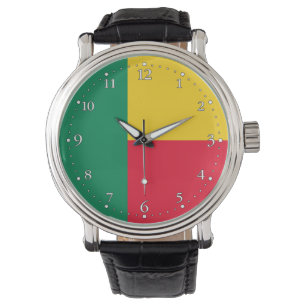 Patriotic Benin Flag Watch