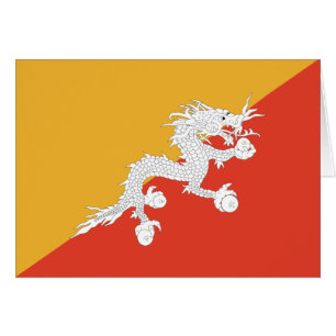 Patriotic Bhutan Flag