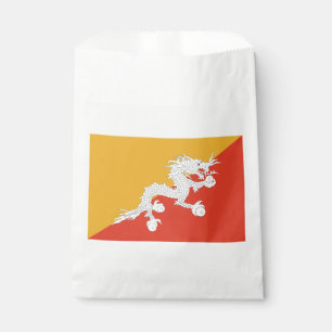 Patriotic Bhutan Flag Favour Bag