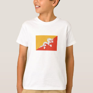 Patriotic Bhutan Flag T-Shirt