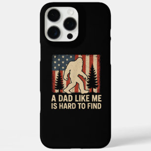 Patriotic Bigfoot A Dad Like Me Is Hard To Find Fu iPhone 16 Pro Max Case