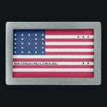 Patriotic Bikini Atoll Flag Belt Buckle<br><div class="desc">Patriotic flag of Bikini Atoll.</div>