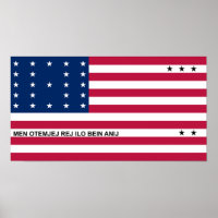Patriotic Bikini Atoll Flag