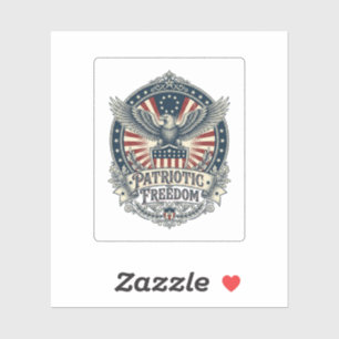 Patriotic Birth Year Series Vector Graphic Tee