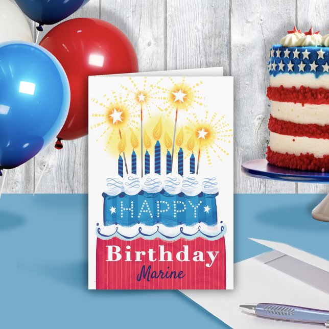 Patriotic Birthday Card (Creator Uploaded)