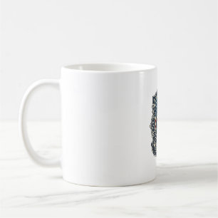 Patriotic Black Cat Vector Graphic Tee (2)_1 Coffee Mug