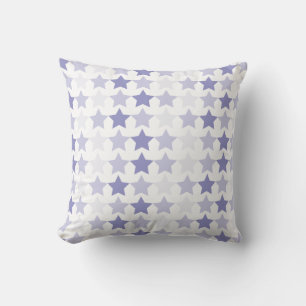 Patriotic Blue Ombre Stars Cushion