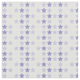 Patriotic Blue Ombre Stars Fabric