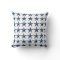 Patriotic Blue Stars on White Field Accent Pillow