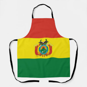 Patriotic Bolivia Flag Apron