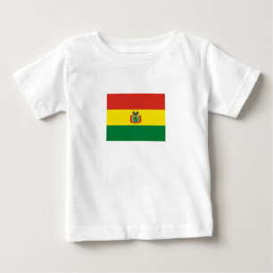 Patriotic Bolivia Flag Baby T-Shirt