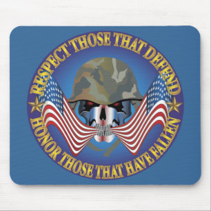 Patriotic Bones - Customised Mouse Pad
