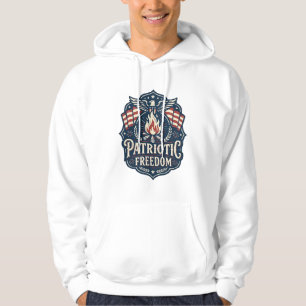 Patriotic Bonfire Night Vector Graphic Tee_1 Hoodie