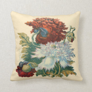 Patriotic Botanical Pillow