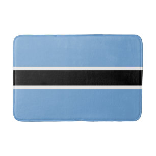 Patriotic Botswana Flag Bath Mat
