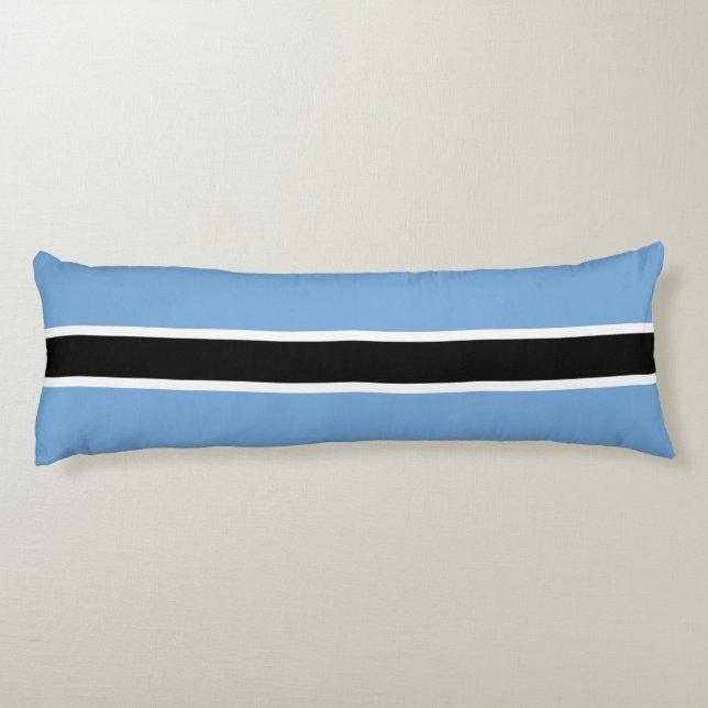 Patriotic Botswana Flag Body Cushion (Back)