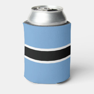 Patriotic Botswana Flag Can Cooler