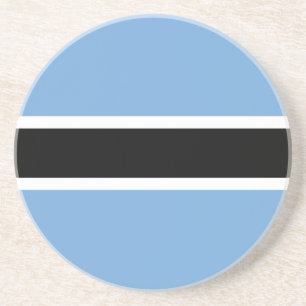 Patriotic Botswana Flag Coaster