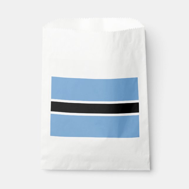 Patriotic Botswana Flag Favour Bag (Front)