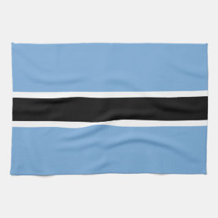 Patriotic Botswana Flag Tea Towel