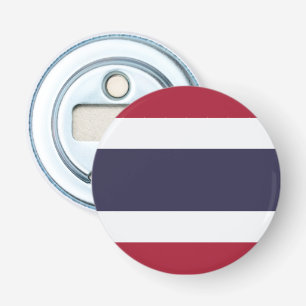 Patriotic bottle opener with Flag of Thailand