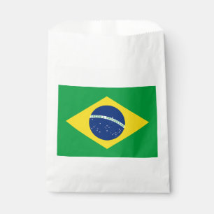Patriotic Brazil Flag Favour Bag