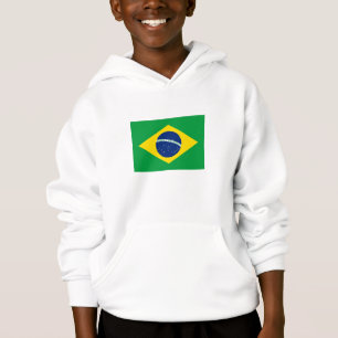 Patriotic Brazil Flag Hoodie