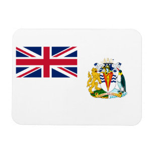 Patriotic British Antarctic Territory Flag Magnet