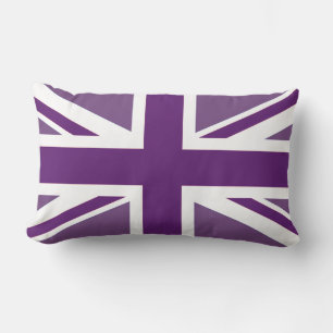 Patriotic British Union Jack Flag Lumbar Cushion