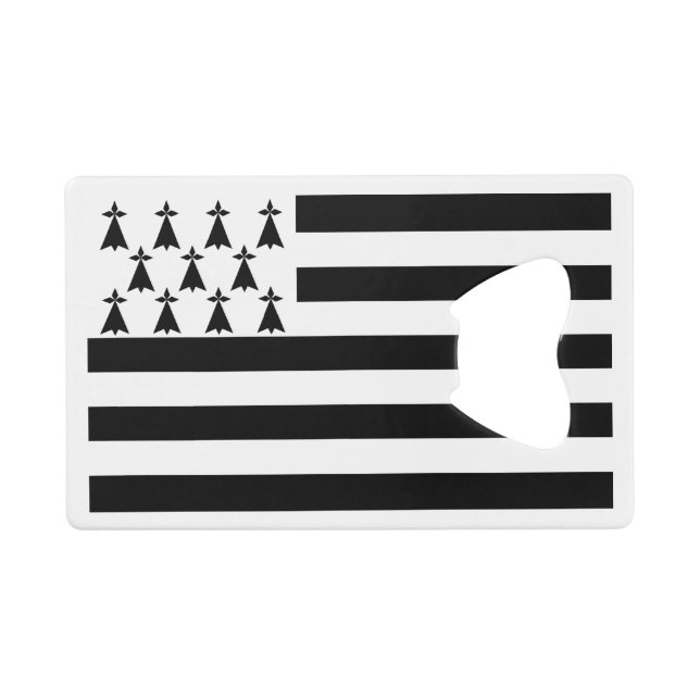 Patriotic Brittany Flag (Front (Horizontal))