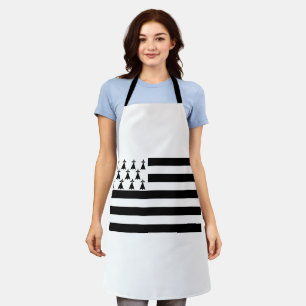 Patriotic Brittany Flag Apron