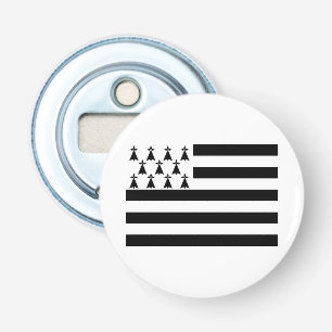Patriotic Brittany Flag Bottle Opener