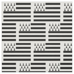 Patriotic Brittany Flag Fabric