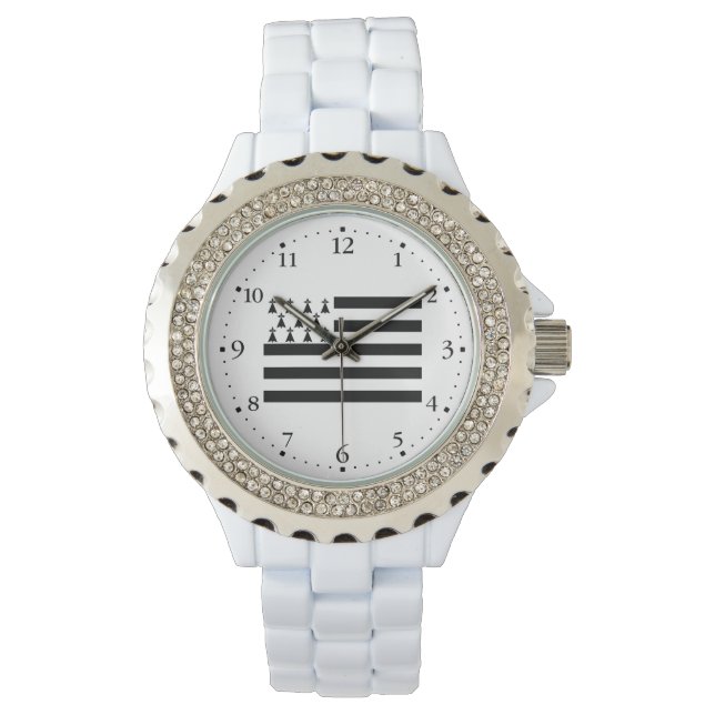 Patriotic Brittany Flag Watch (Front)