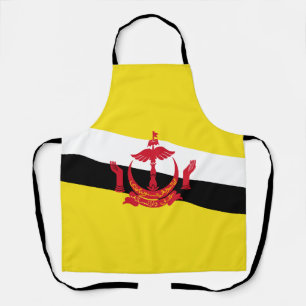 Patriotic Brunei Flag Apron