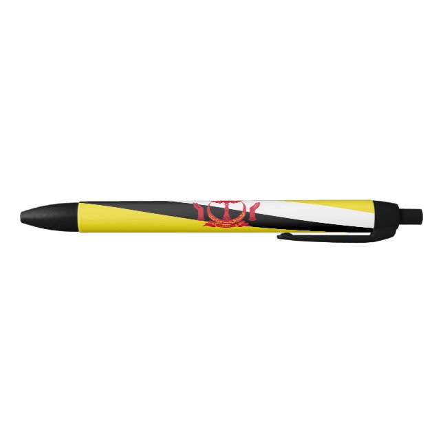 Patriotic Brunei Flag Blue Ink Pen (Bottom)